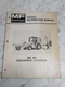 Massey Ferguson MF MF 60 Backhoe Loader Service Information Manual Repair Shop
