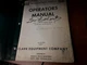 Clark Operators Manual E235-297-2222