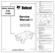 Bobcat 2100 2100S Utility Vehicle Service Manual 6901987 PDF