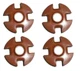 Tractor wheel suspension cup (4 pcs.) Belarus 400/410/420AS/420AN/T40
