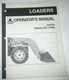 White Agco 678 & 678SL Loader Operators Manual (Fits 6510 Tractors) ORIGINAL!