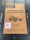 CATERPILLAR 922 TRAXCAVATOR PARTS BOOK 35987