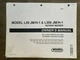 Rare HTF Original Vintage Woods Model L59 JM/H-1 & L306 Rotary Mower Manual