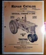 Minneapolis-Moline U UTU UTS UTC UTN Tractor 334001- Repair Parts Manual R-1056E