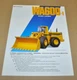 Komatsu WA600-1 Radlader Wheel Loader Brochure Prospekt EN