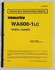 KOMATSU WA600-1LC Wheel Loader Operation And Maintenance Manual S/N A50001 UP