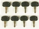 8PCS Ignition Keys for Kubota Front Mower F2680E F2690 F2880-F F3080 F3680 F3990