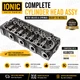 Complete Cylinder Head Assy With Valves & Springs Kubota V1505 V1505-E Engine