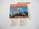 1991 Fiat Hitachi FH220 155bhp Excavator Brochure