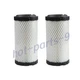 2X AIR FILTER FOR KIOTI CS2210H, CS2220, CS2220H, CS2510, CX2510CH U3210-73121