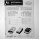 Motorola &reg; Models TR-3 TR-4 TR-89RA TV Remote Controls Service Manual &copy; 1961