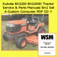 Kubota Bx2200  Bx2200d Tractor Parts & Service Manuals Set, PDF Computer CD !