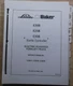 LINDE BAKER E20B E25B E30B ELECTRIC FORKLIFT TRUCK SERVICE MANUAL 1993