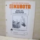 KUBOTA 4540 BACKHOE Loader Owner Operator Maintenance Service Parts Manual guide