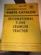 Vintage 1959 IH Parts Catalog TC-77  T-340 Crawler Tractor