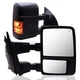 Towing Mirrors 08-16 Ford F-250-F-550 SUPER DUTY,POWER HEATED AMBER SIGNAL,PAIR