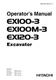 HITACHI EX100-3&nbsp;EX100M-3&nbsp;EX120-3 EXCAVATOR OPERATORS MANUAL #2