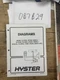 HYSTER H165XL H190XL H210XL H230XL H250XL H280XL FORKLIFT Electrical Diagrams