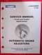 2001 HALDEX TRUCK & TRAILER AUTOMATIC BRAKE ADJUSTERS SERVICE MANUAL