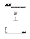 JLG 600S 660SJ Boom Lift&nbsp; Parts Catalog Manual 31219053