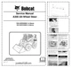 Bobcat A300 All-Wheel Steer Loader Service Manual SN A5GW20001 A5GY20001 PDF