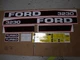 NEW 3230 FORD TRACTOR DECAL SET 3230 TURBO VINYL 🎯
