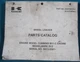 KAWASAKI 90ZIV 90ZIV-2 WHEEL LOADER M11C CUMMINS ENGINE PARTS CATALOG MANUAL