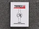 Terex Telehandler SS842 Operator Owner Maintenance Manual