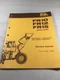 Fiat Allis FR10, FR12, FR15 Implement Hydraulics Power Steering Service  Manual