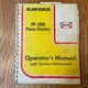 Blaw-Knox PF-180H ASPHALT PAVER-FINISHER OPERATORS MANUAL +SERVICE MAINT INFO.