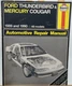  Haynes Repair Manual 36086 (1725) Ford Thunderbird & Mercury Cougar 89-96