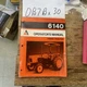 ALLIS-CHALMERS 6140 Diesel Tractor Operator's Manual OEM NOS