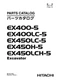 Hitachi EX400-5&nbsp;EX400LC-5&nbsp;EX450LC-5&nbsp;EX450H-5&nbsp;EX450LCH-5 excavator parts catalog