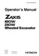 HITACHI ZAXIS ZX 180W&nbsp;210W EXCAVATOR OPERATORS MANUAL #2