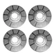 Set of 4 Brake Discs Fits Case IH Tractor Models 360 460 504 606 2504