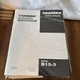 Yanmar B15-3 Crawler Backhoe Excavator Parts Catalog