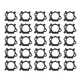 25 Carburetor Gasket for Briggs Toro 795629 272653 4156 124700 128700 133700