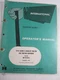 INTERNATIONAL HOUGH TD-15 SERIES C CRAWLER TRACTOR OPERATOR'S MANUAL  1973