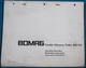 BOMAG BW75S COMPACTOR PARTS OPERATION & MAINTENANCE MANUAL BOOK