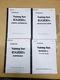 Hitachi EX200-5 Training Text Books SET of 4