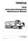 Terex TA30 Articulated Dump Truck Maintenance Manual 2002