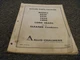 Allis Chalmers A E 420  C620 C820 Corn Head Gleaner Combine Parts Catalog Manual