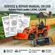 KUBOTA LA344 LA344S FRONT LOADER SERVICE REPAIR WORKSHOP MANUAL ON USB