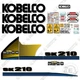 Fits Kobelco SK210-8 Decal Kit Excavator Equipment Decals - 3M VINYL! (Mark 8)