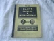 International T14 TD14 crawler tractractors tractor parts catalog manual book
