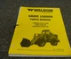 Waldon 6000C Loader w Hercules G2300 LPG Engine Parts Catalog Manual 291914-3-97