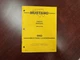Mustang Model 910 Loader Parts Catalog Manual P/N 000-21936 