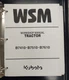 97897-13160 KUBOTA WORKSHOP MANUAL TRACTOR MODEL'S B7410, B7510, B7610
