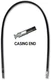 BS600 Throttle Cable Casing | 14" | OEM Wacker Neuson rammer part 5000165627