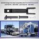 A20-6014 Single Tow Hook For Peterbilt / Kenworth T700 T800 T880 W900 W900 T170&mdash;